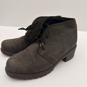 Havana Joe Women's Black/Gray Ankle Boots